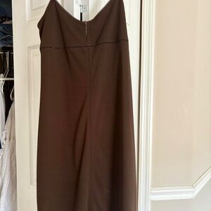 Elegant Brown Dress